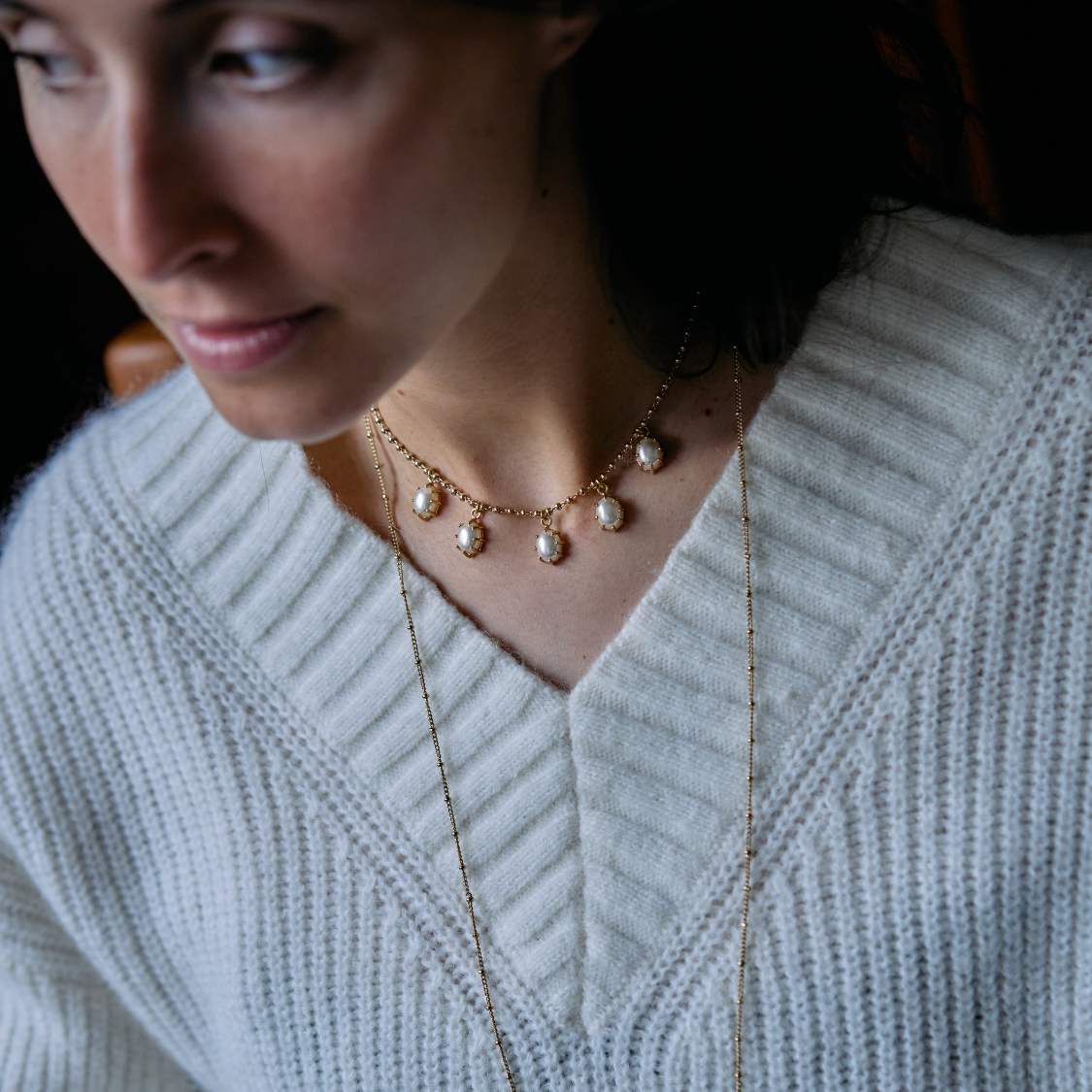 ALICE pearl necklace