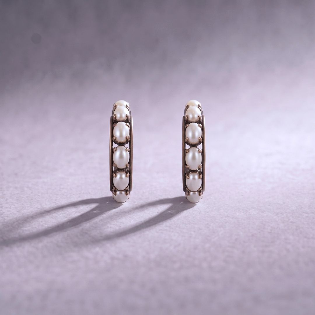 NORA pearl earrings