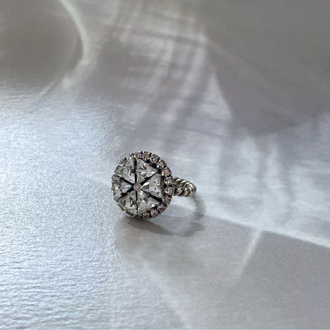 ASIA anello cristallo