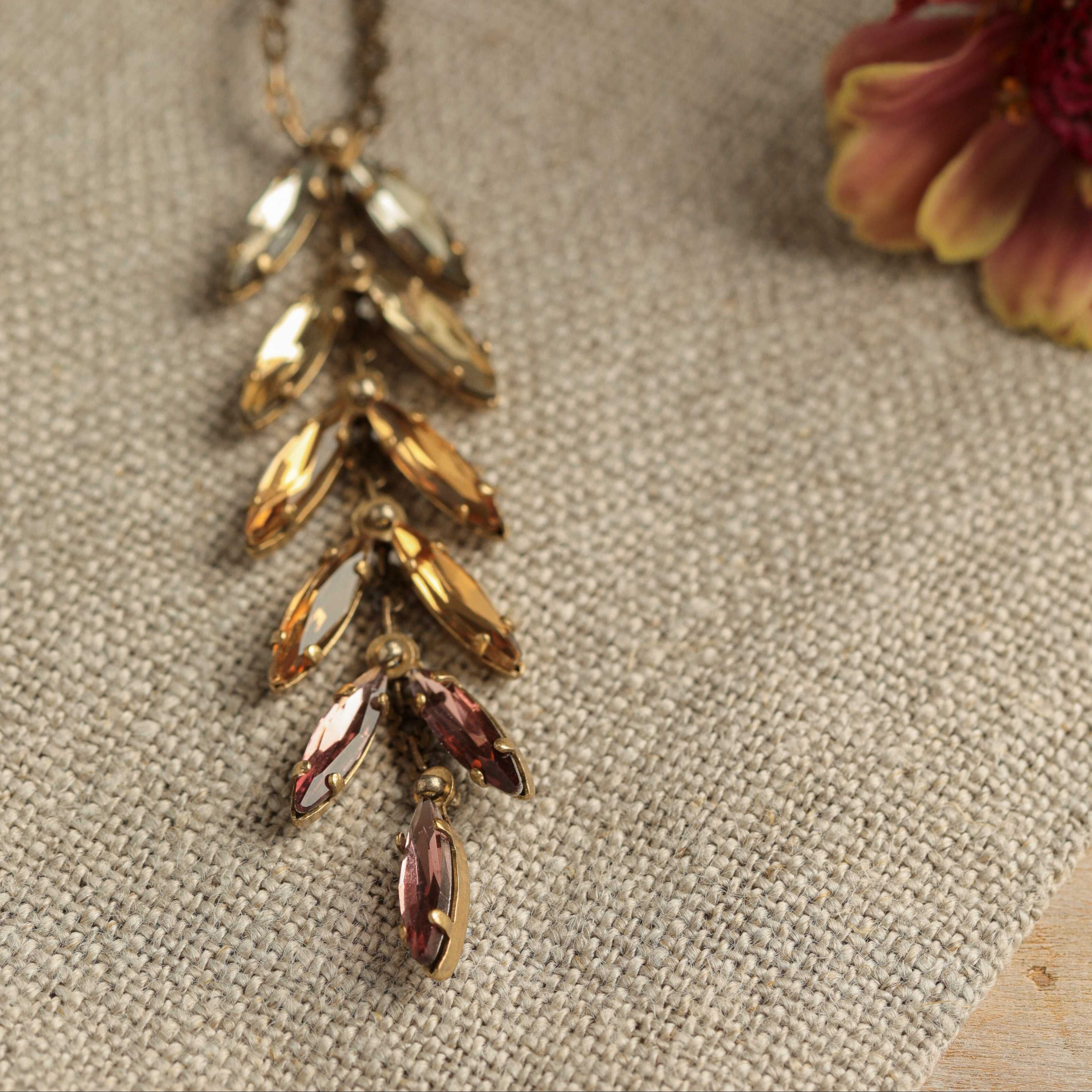 CIGNO collana tramonto rosa