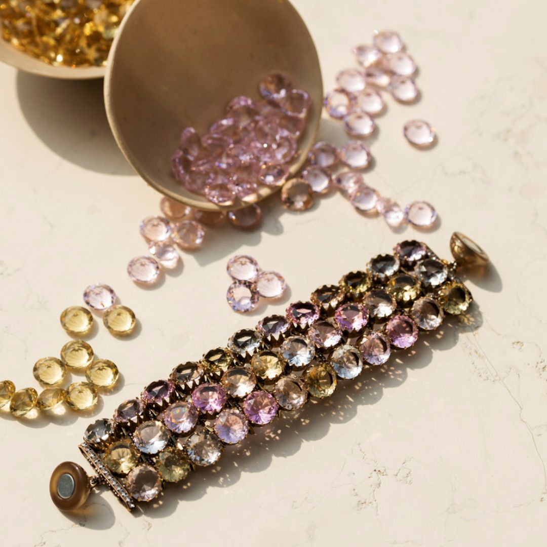 ARIANNA bracciale - Mix Malva