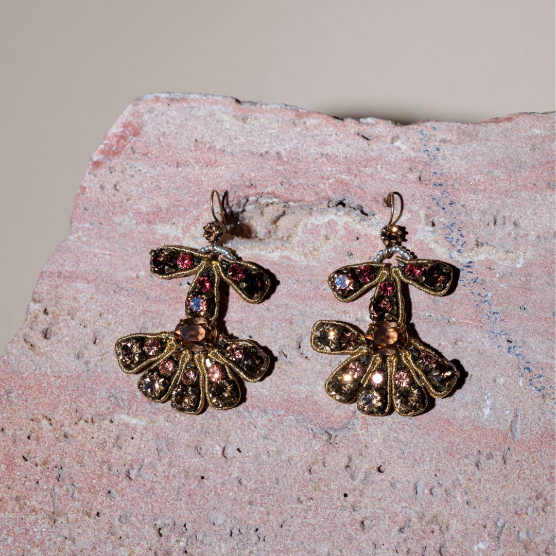 PILAR Amber Earrings
