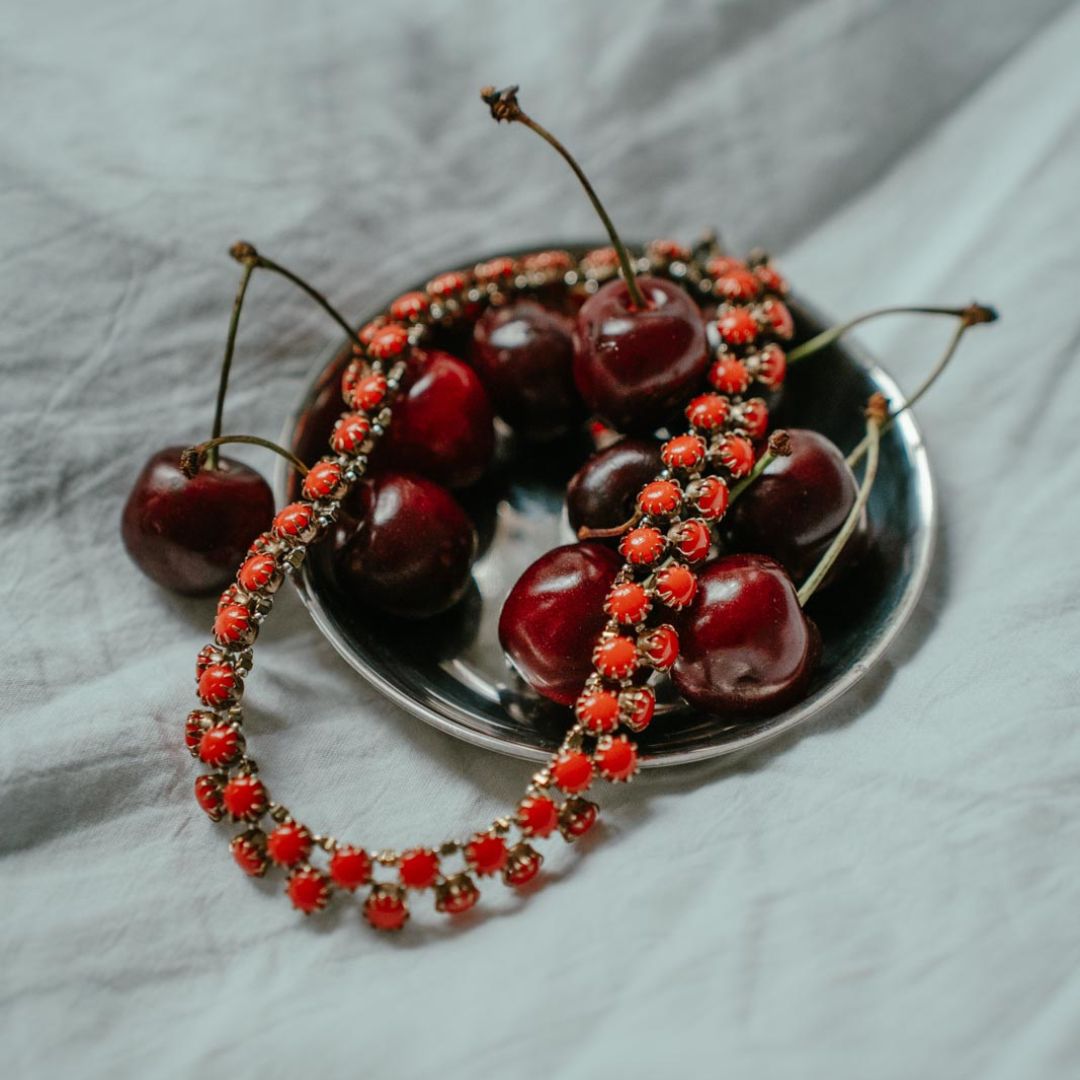 MACRAMÉ collana corallo