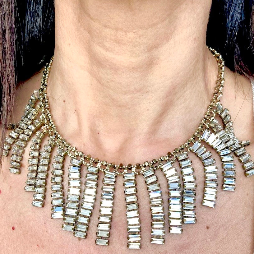 Medusa collana cristallo