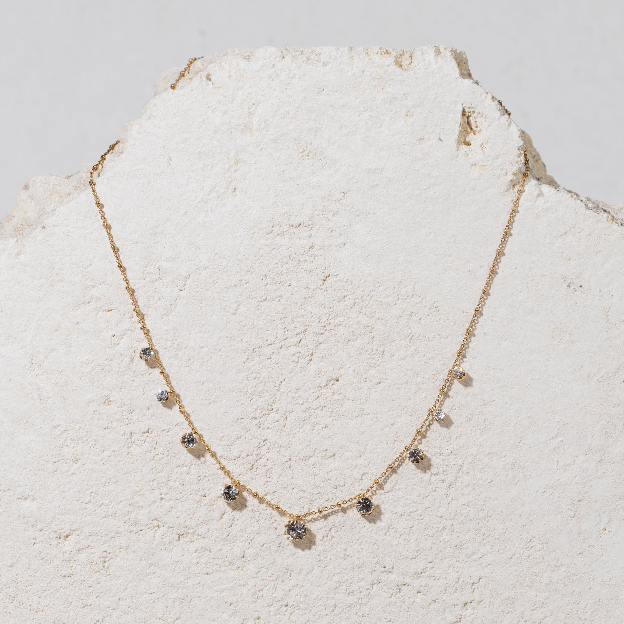 BROCCATO collana cristallo