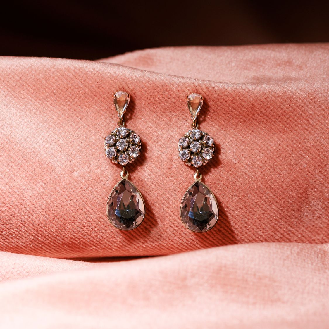 CELESTE orecchini POLVERE