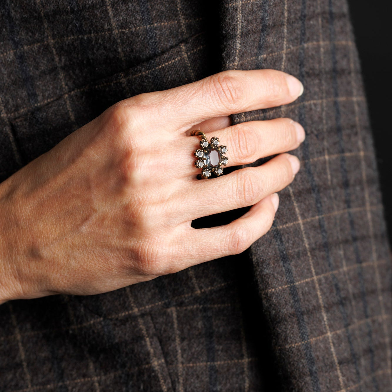 CHIFFON anello ARDESIA