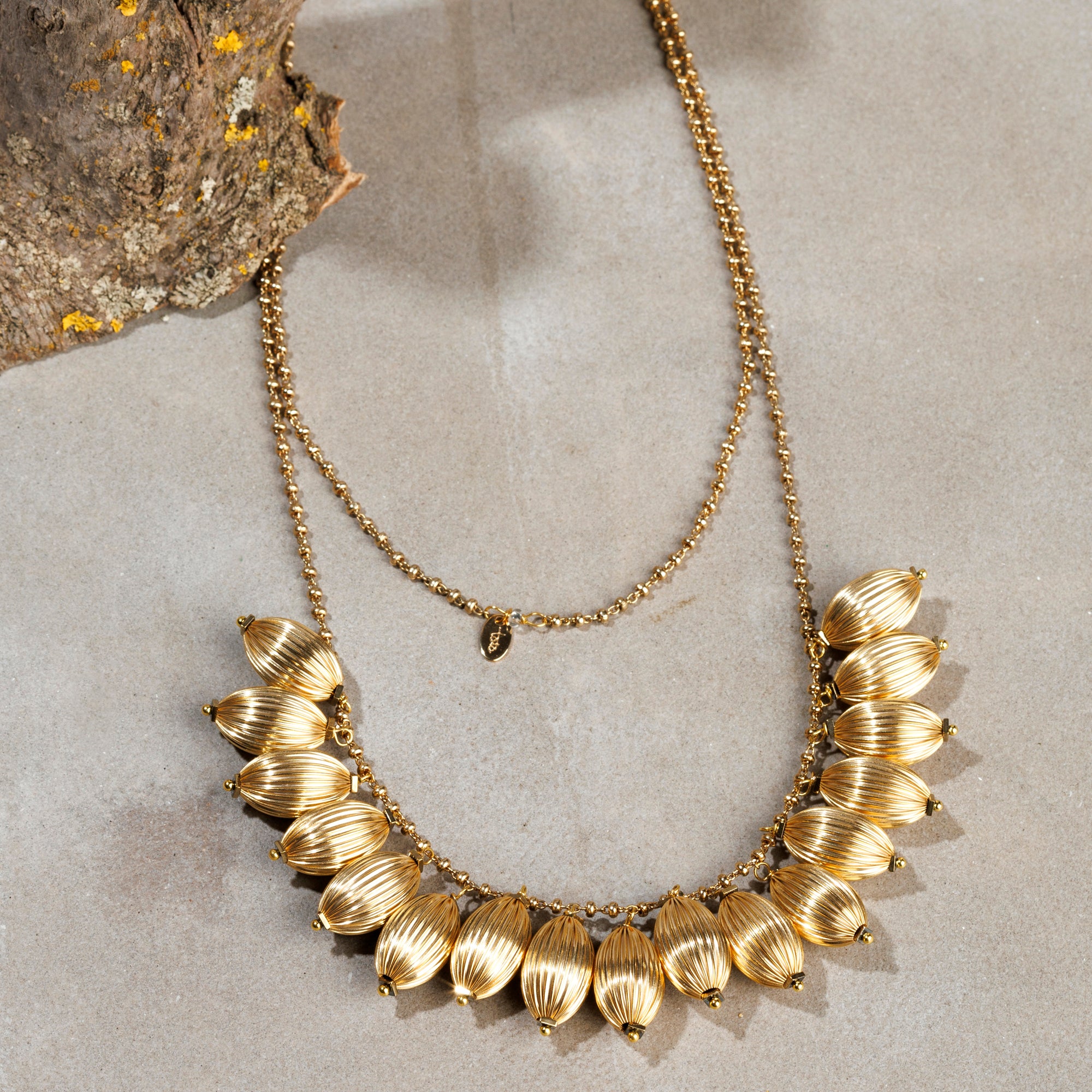 DAMASCO gold necklace
