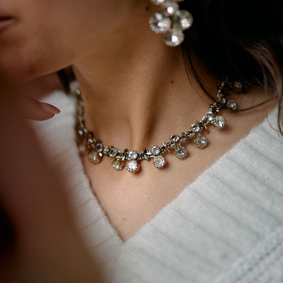 RICAMO crystal necklace