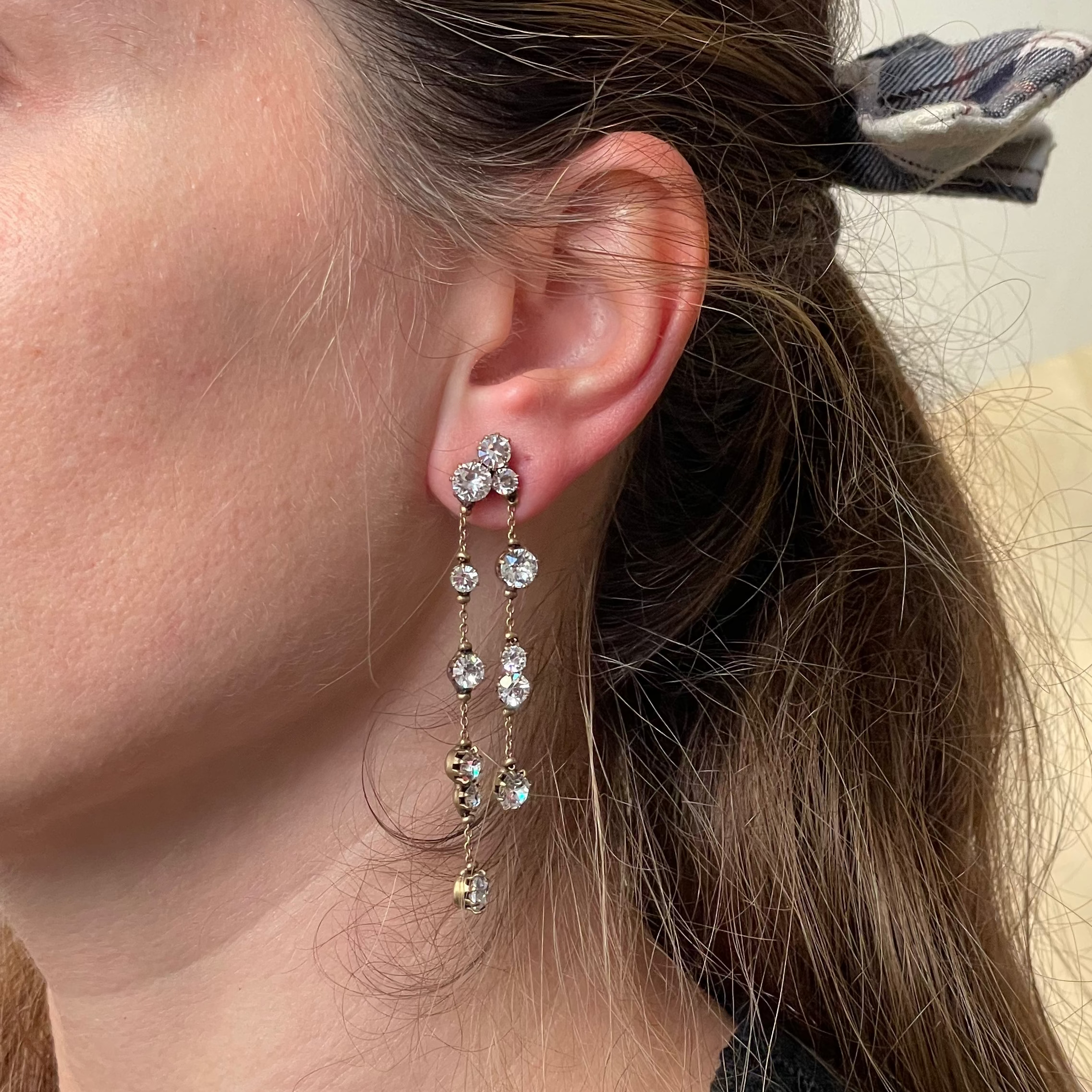 TWILL crystal earrings