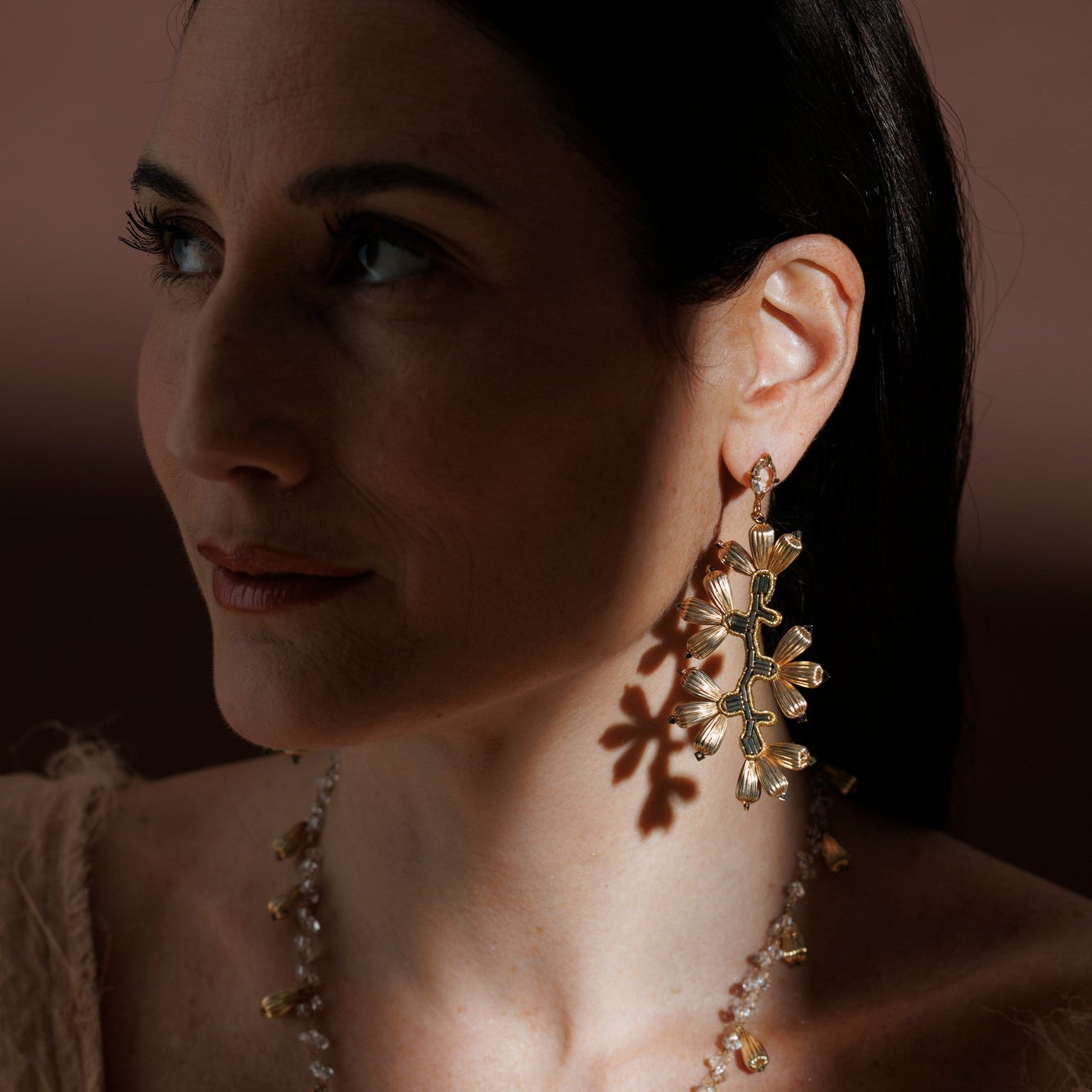 LILLÀ gold earrings