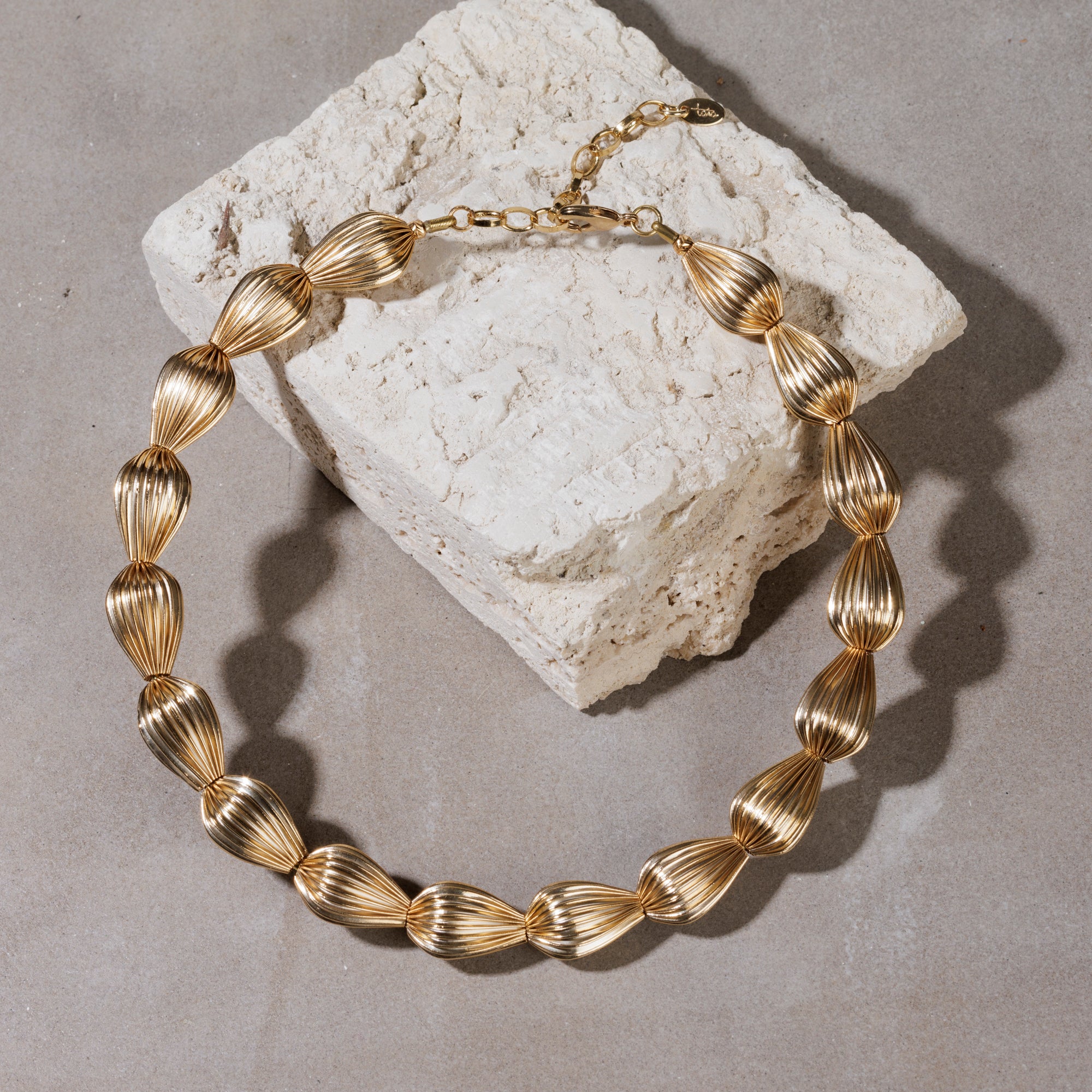 MALI gold necklace