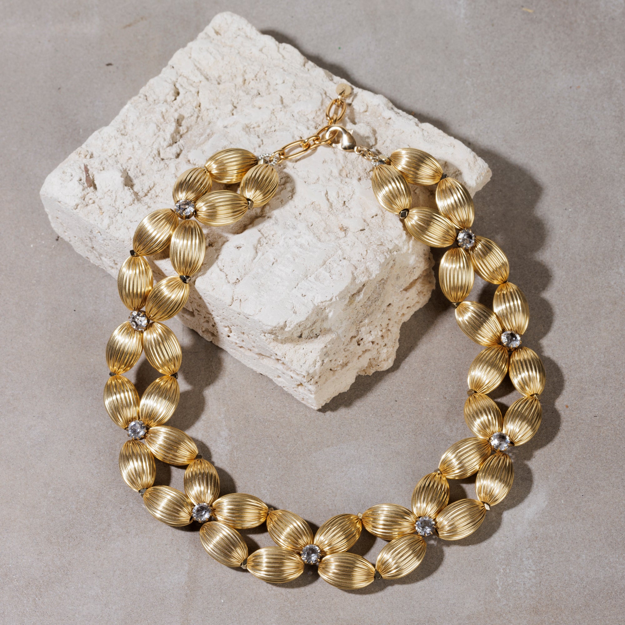 NAIROBI gold necklace