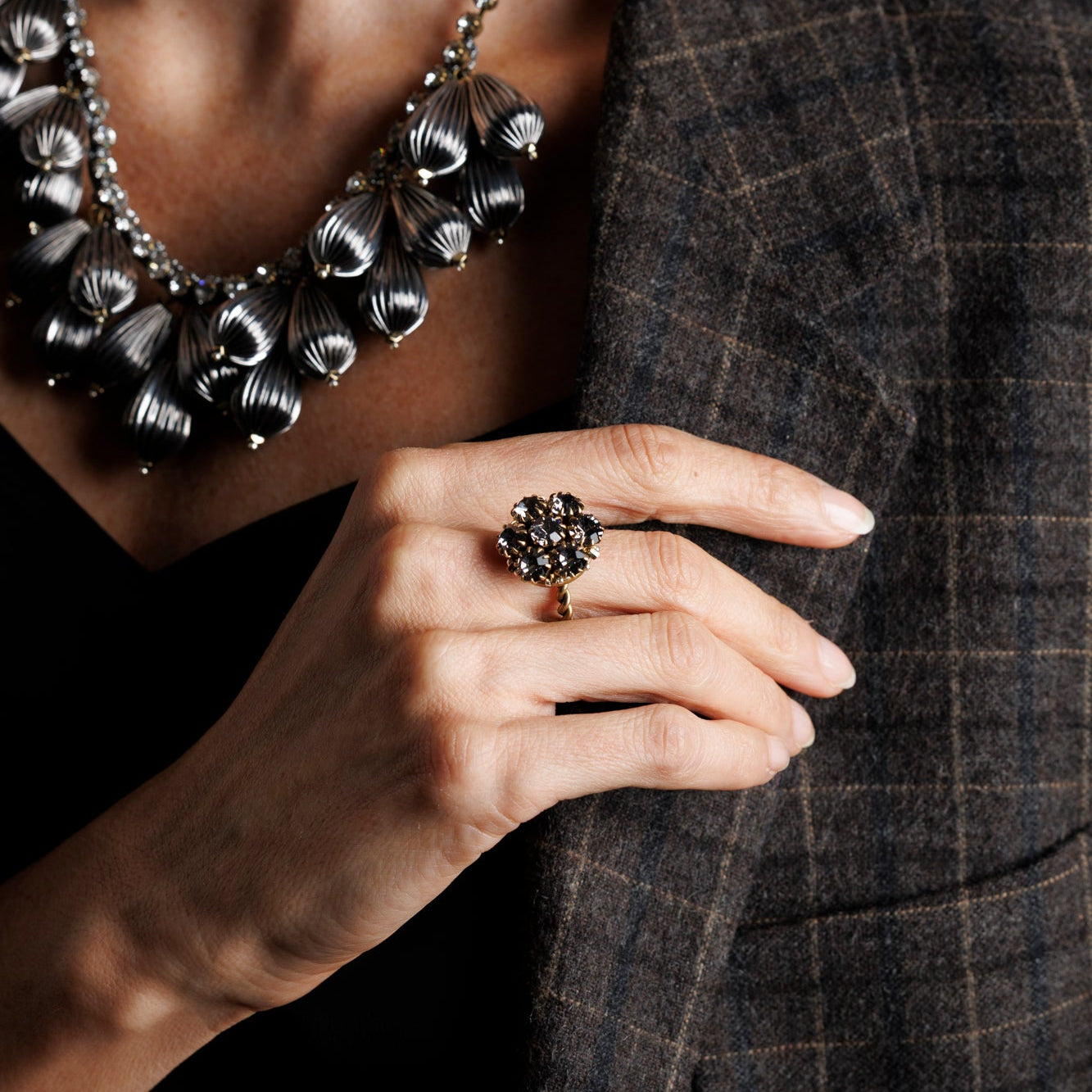 PIZZO anello ARDESIA