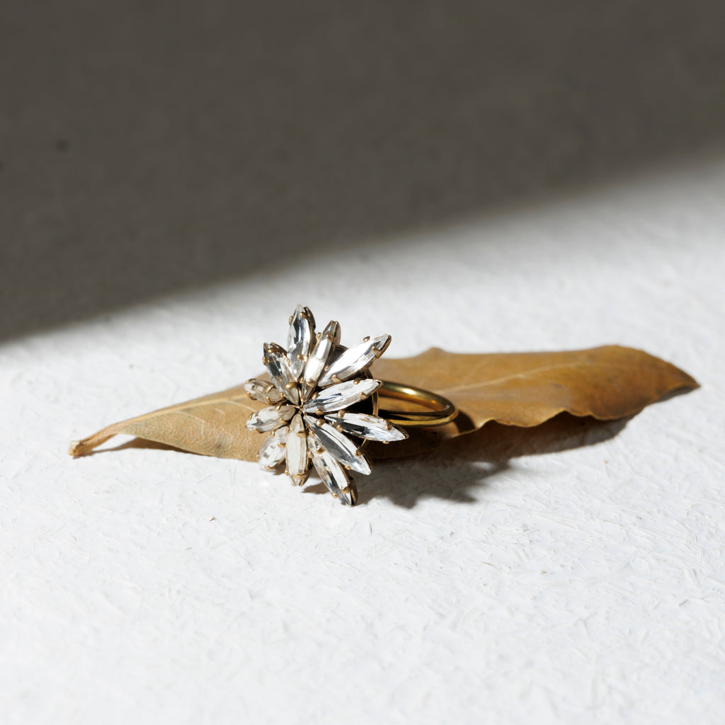 CAIA anello cristallo