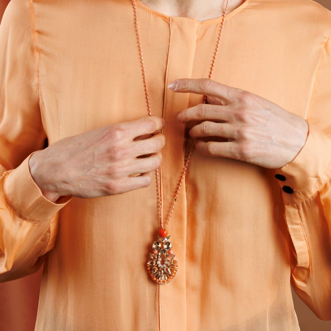 SOLSTIZIO Collana CORALLO