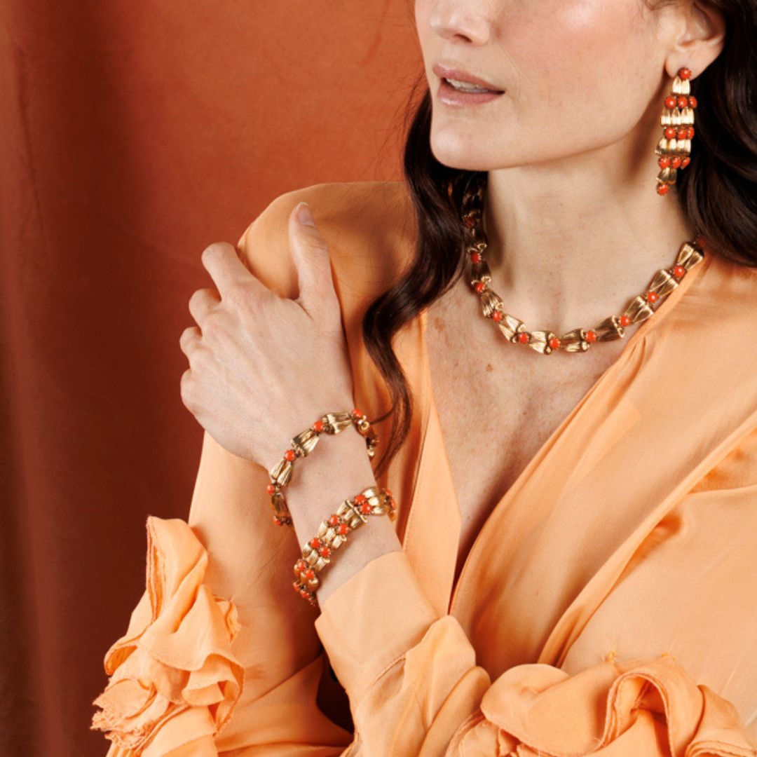 OMBRA bracciale CORALLO