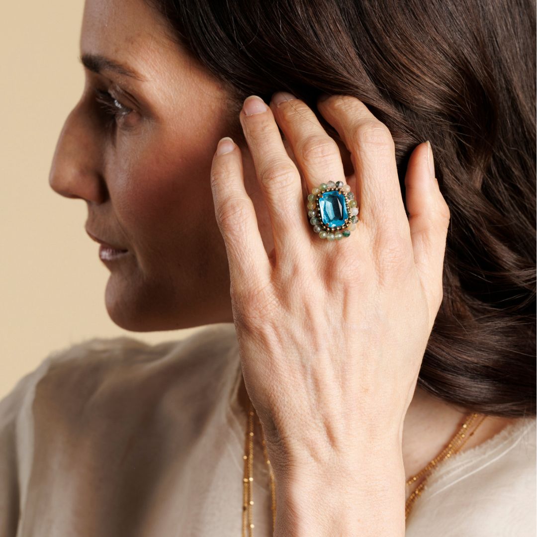 NAIADE ring all the stones