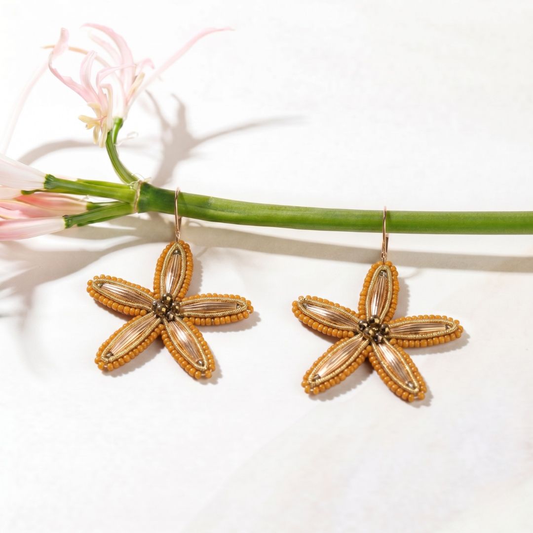 PHI PHI earrings MUSTARD