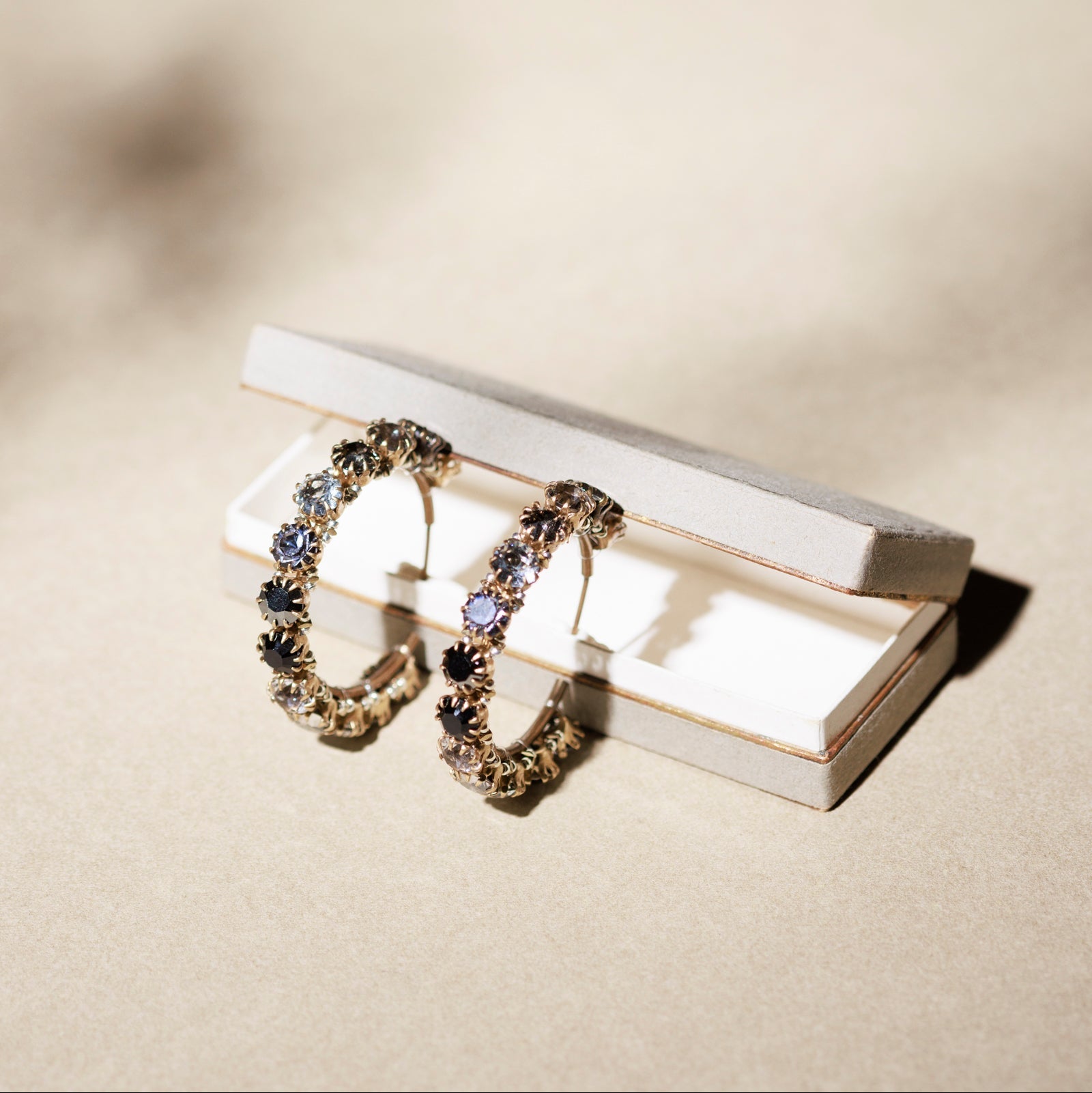 LANA orecchini MIX ARDESIA