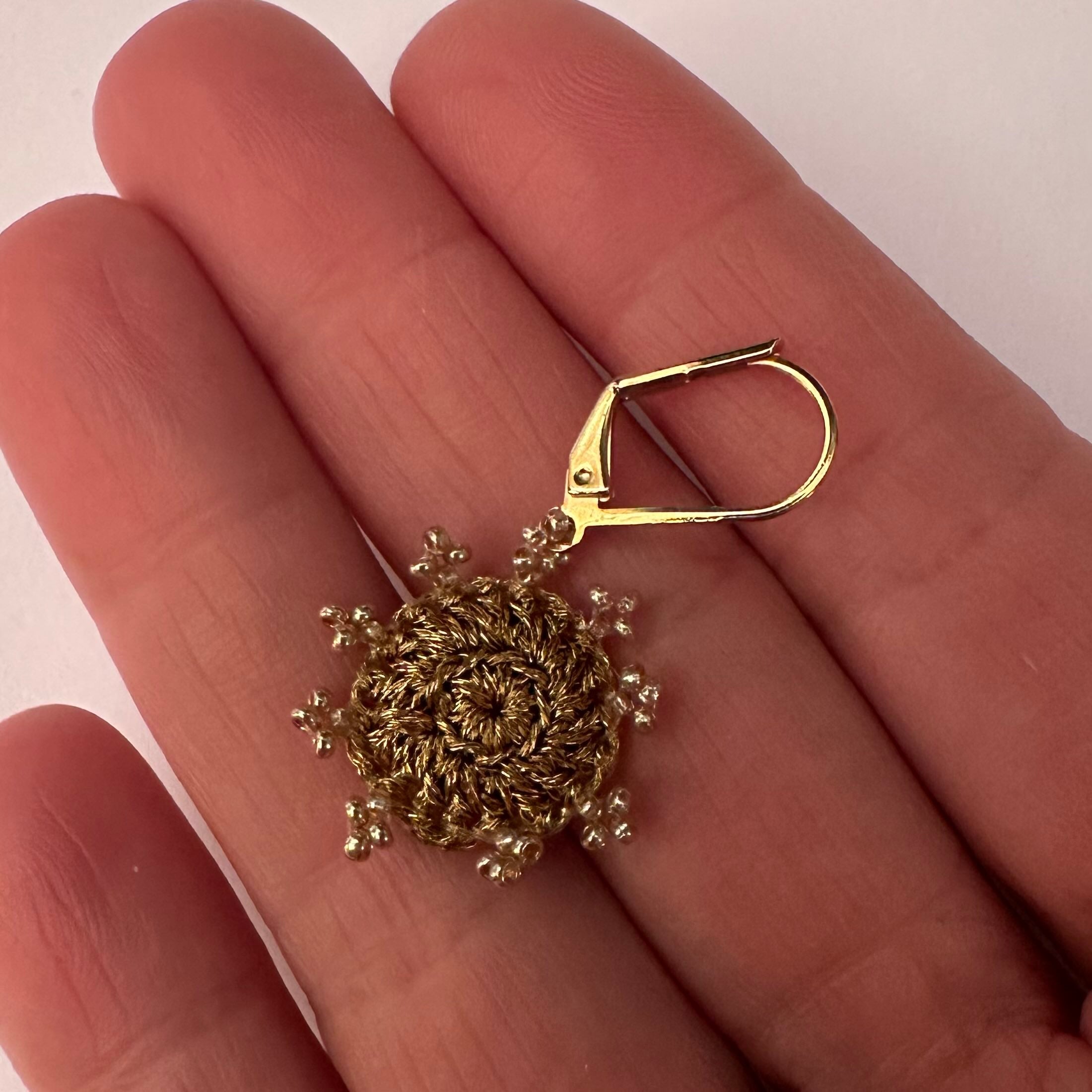 MAGIA yellow gold earrings