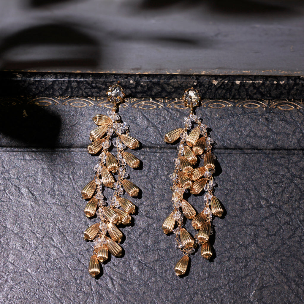 MELISSA gold earrings