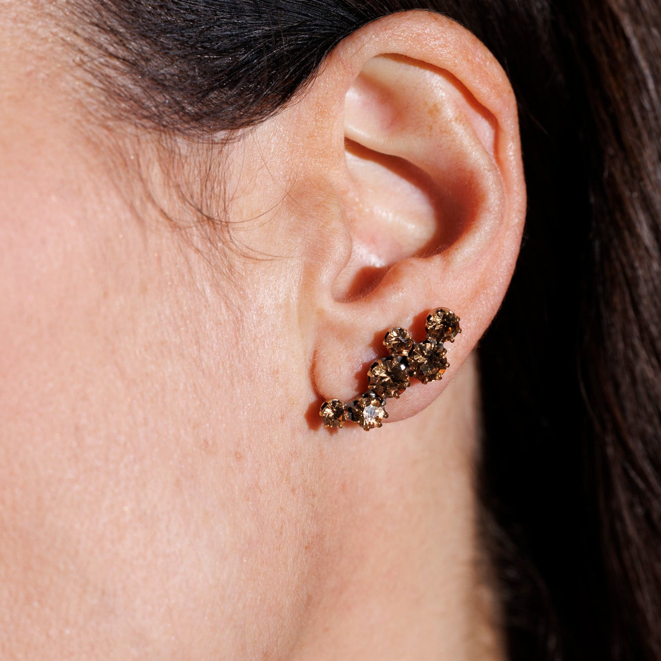 SETA orecchini AMBRA