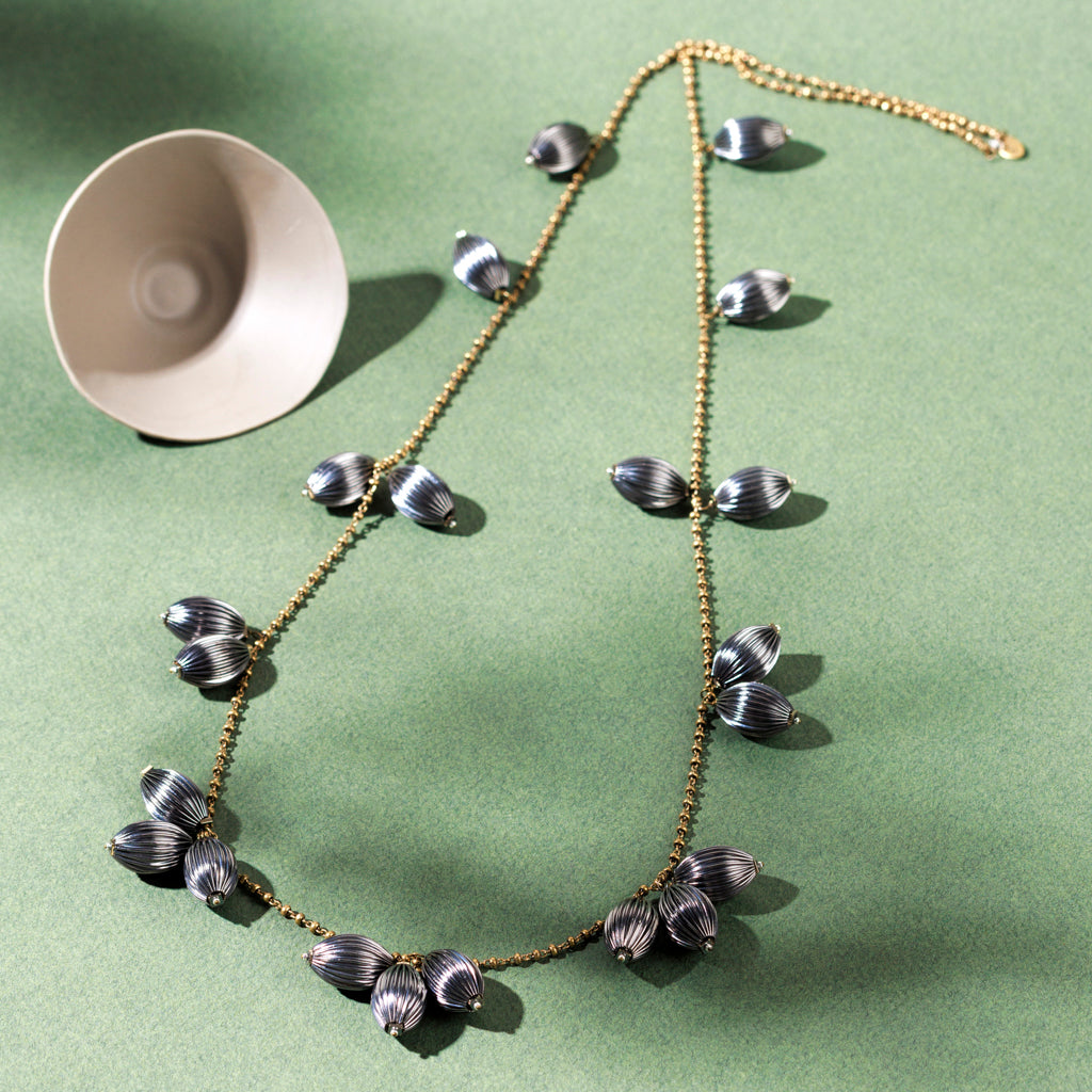 TANGERI ruthenium necklace