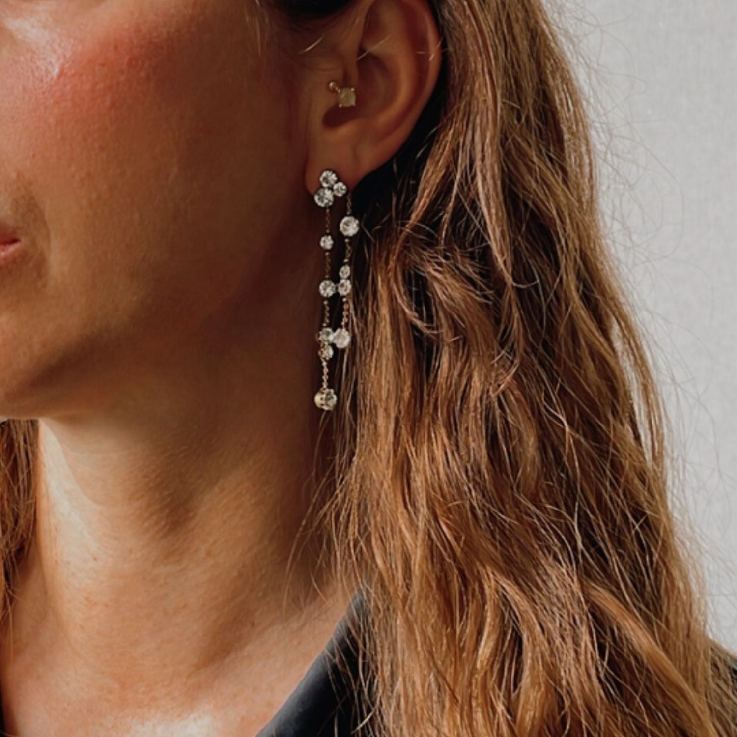 TWILL orecchini cristallo