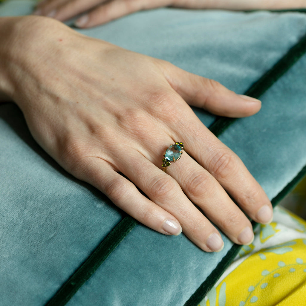 GIULIETTA anello acqua