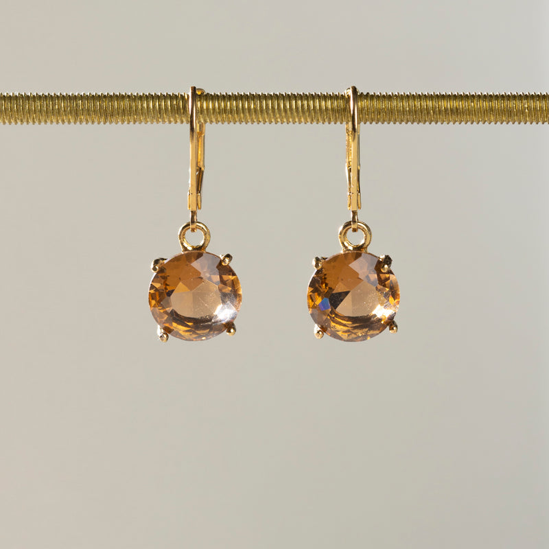 APOLLO amber earrings