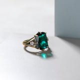 INDIA anello smeraldo