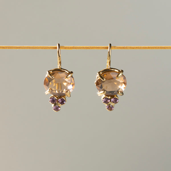 MALVA amber earrings