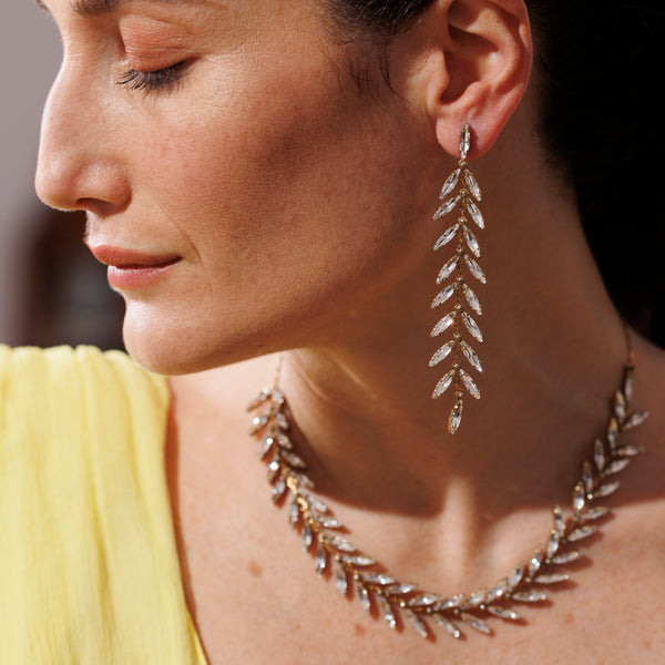 CLOE brilliant crystal earrings