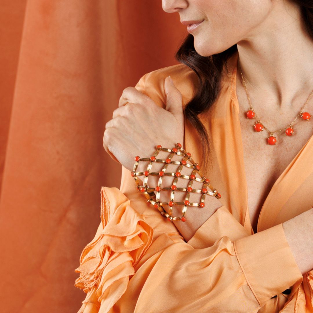 GIORNO bracciale CORALLO