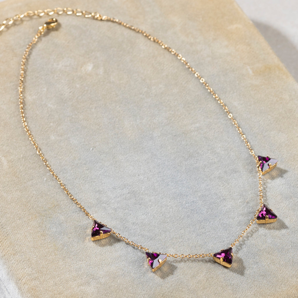 SPINE collana AMETISTA