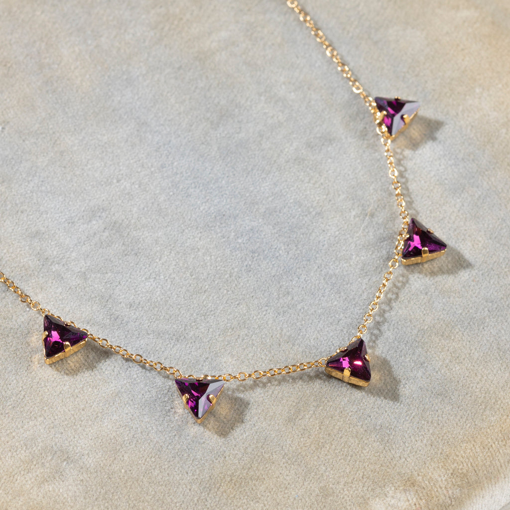 SPINE collana AMETISTA