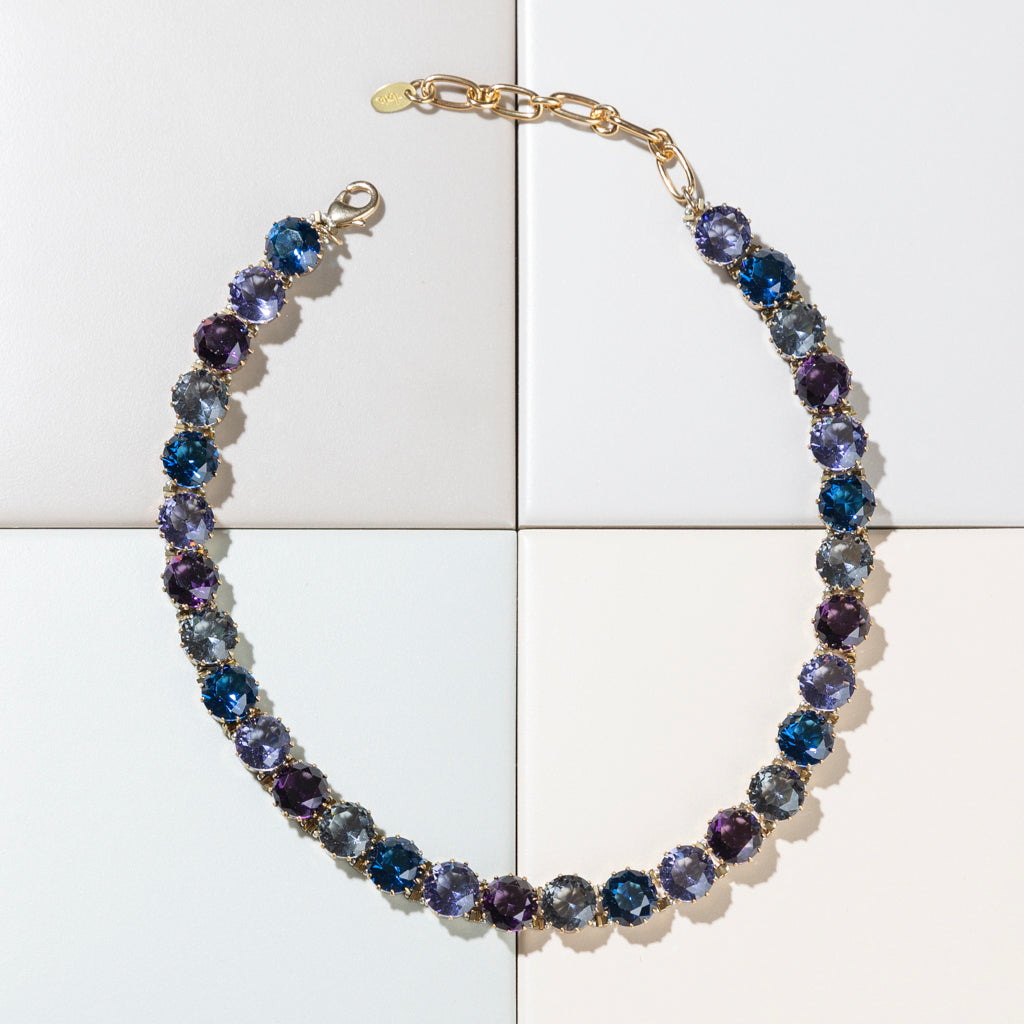 APOLLONIA collana tormaline blu