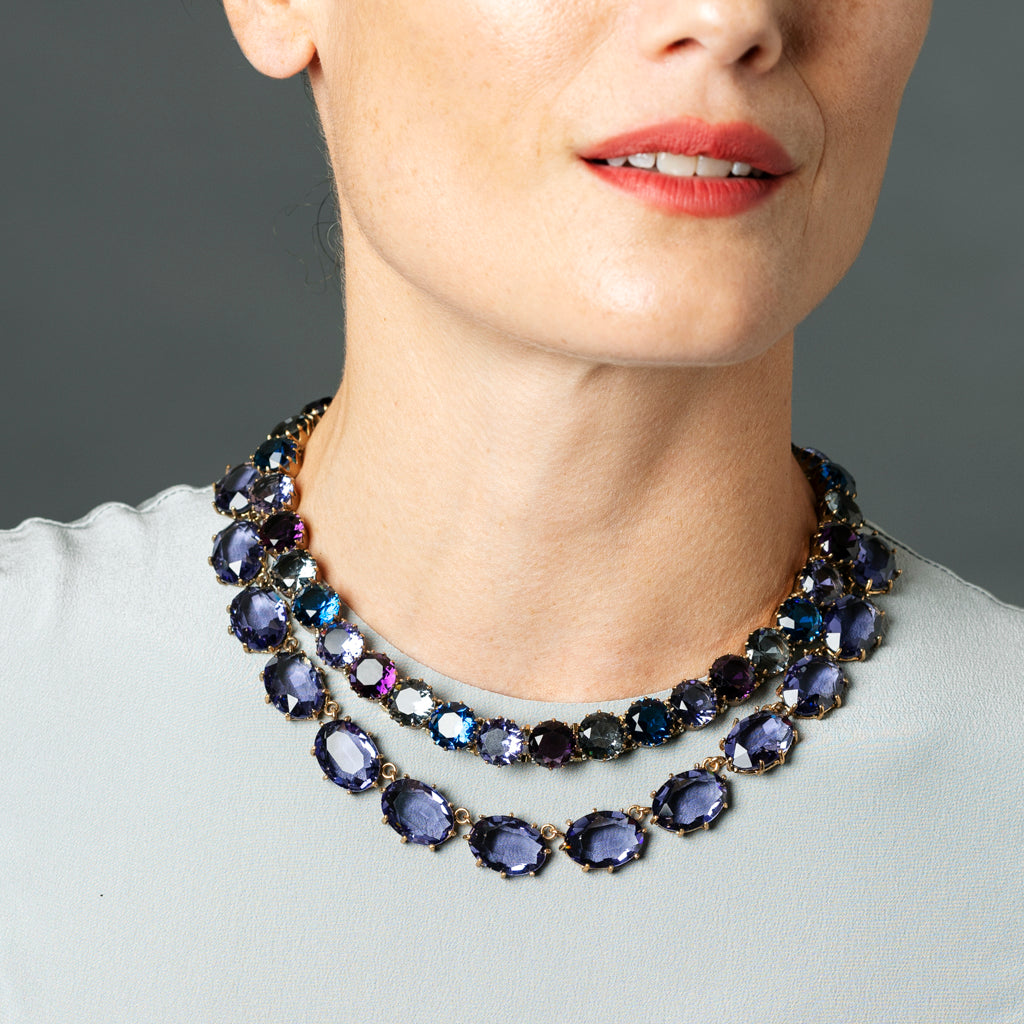 APOLLONIA collana tormaline blu