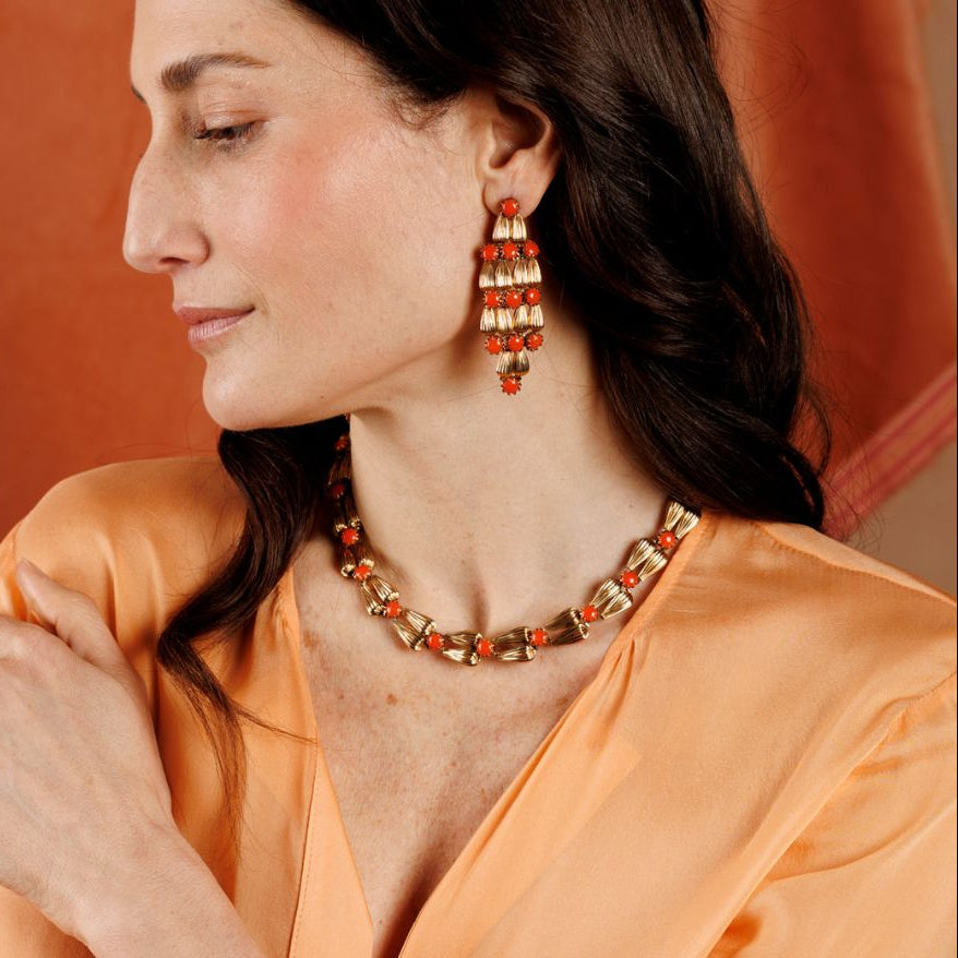 OMBRA collana CORALLO