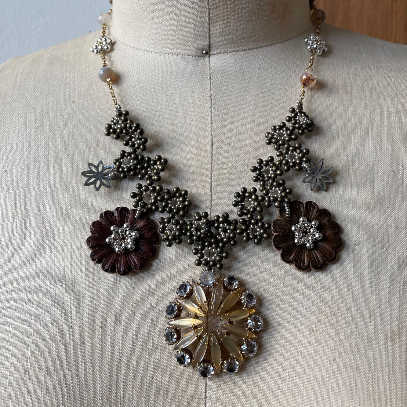 Fiocco di neve - Collana Pezzo unico