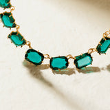 SAVINA emerald necklace