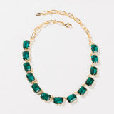 SAVINA emerald necklace