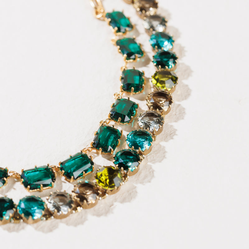 SAVINA emerald necklace