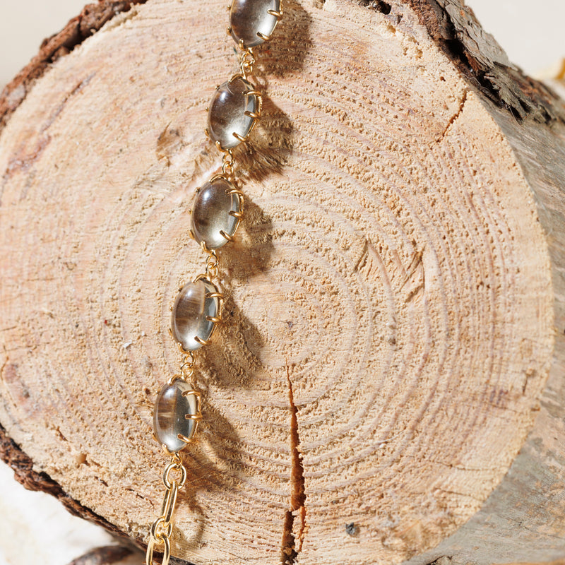 ANITA bracciale GRIGIO liscio