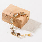 ANITA bracciale GRIGIO liscio