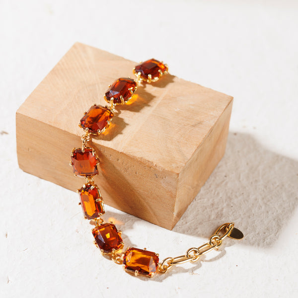 SAVINA bracciale caramello