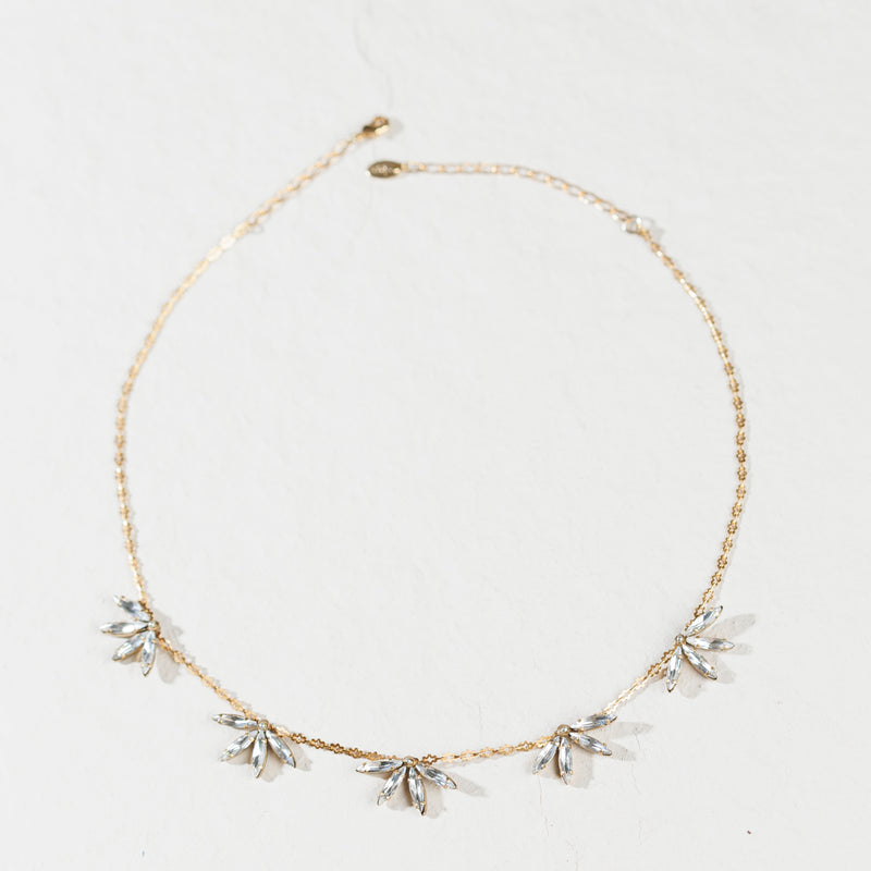 PIUMA brilliant crystal necklace