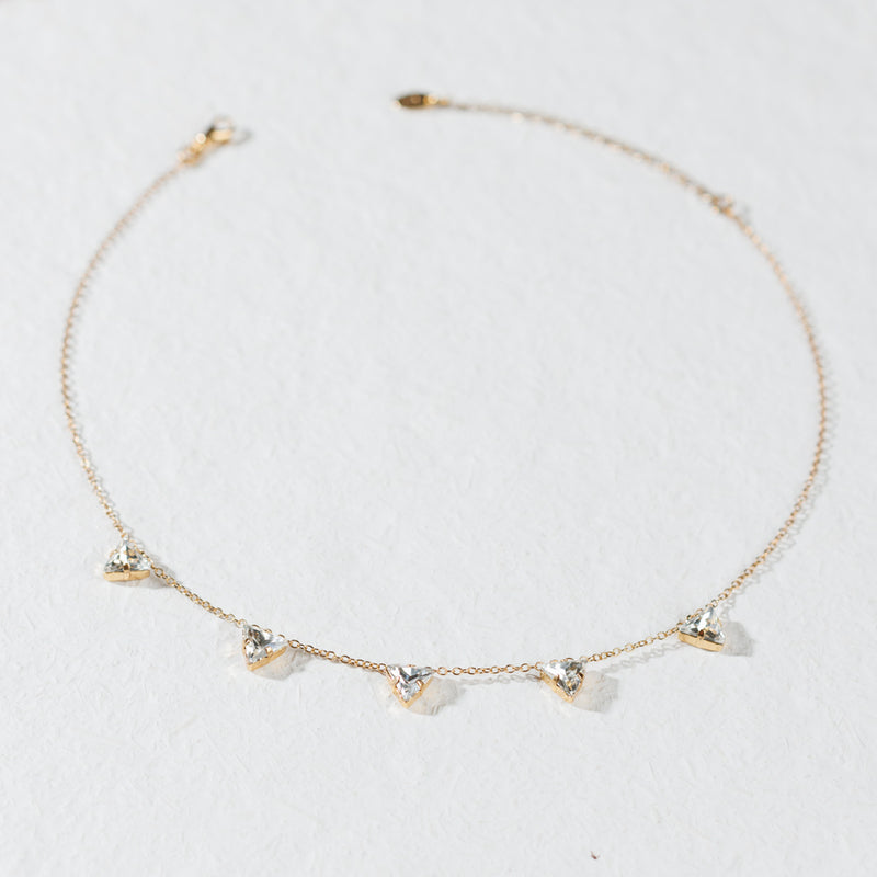 SPINE crystal necklace NEW!
