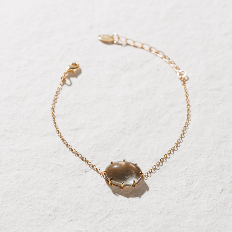 OTTAVIA bracciale grigio liscio